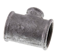 Rp 1'' x Rp 3/8'' Zinc plated Cast iron Tee 25 Bar