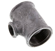 Rp 1'' x Rp 3/8'' Zinc plated Cast iron Tee 25 Bar