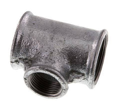 Rp 1 1/2'' x Rp 1'' Zinc plated Cast iron Tee 25 Bar