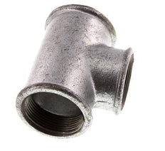Rp 1 1/2'' x Rp 1 1/4'' Zinc plated Cast iron Tee 25 Bar