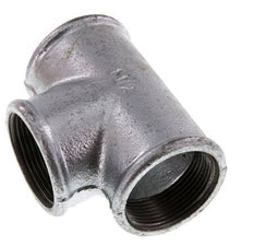 Rp 1 1/2'' Zinc plated Cast iron Tee 25 Bar