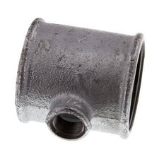 Rp 2'' x Rp 1/2'' Zinc plated Cast iron Tee 25 Bar