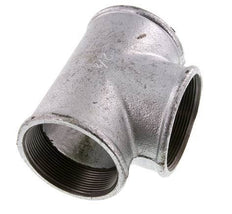 Rp 2 1/2'' Zinc plated Cast iron Tee 25 Bar