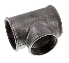 Rp 3'' x Rp 2 1/2'' Zinc plated Cast iron Tee 25 Bar