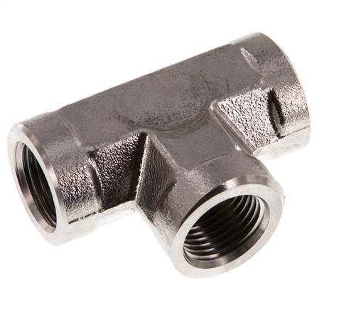 G 1/2'' Stainless steel Tee 225 Bar - Hydraulic