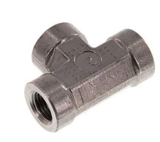G 1/4'' Stainless steel Tee 350 Bar - Hydraulic