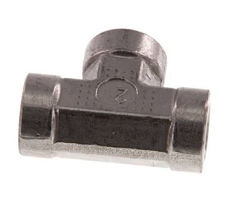 G 1/4'' Stainless steel Tee 350 Bar - Hydraulic