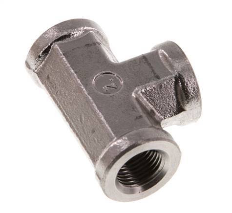 G 1/8'' Stainless steel Tee 350 Bar - Hydraulic