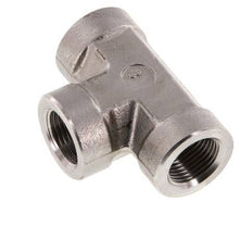 G 3/8'' Stainless steel Tee 250 Bar - Hydraulic