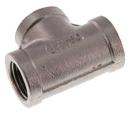 Rp 1/2'' Stainless steel Tee 16 Bar