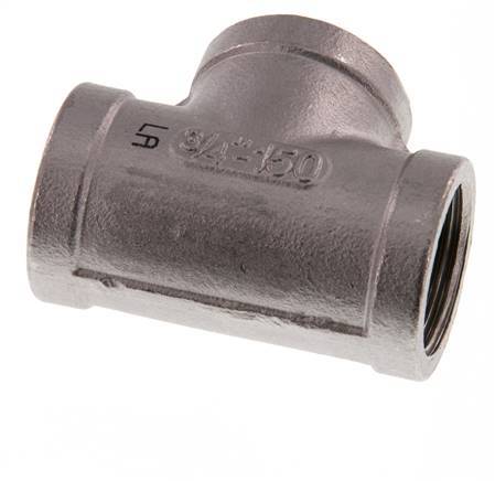 Rp 3/4'' Stainless steel Tee 16 Bar