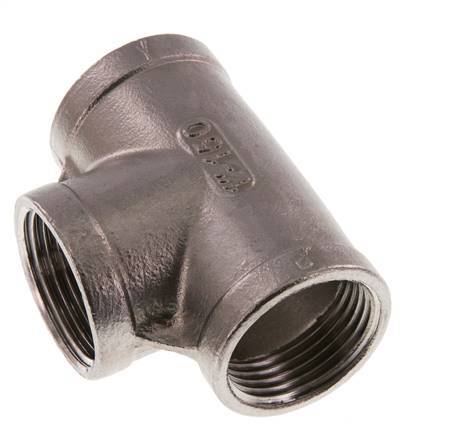 Rp 1'' Stainless steel Tee 10 Bar