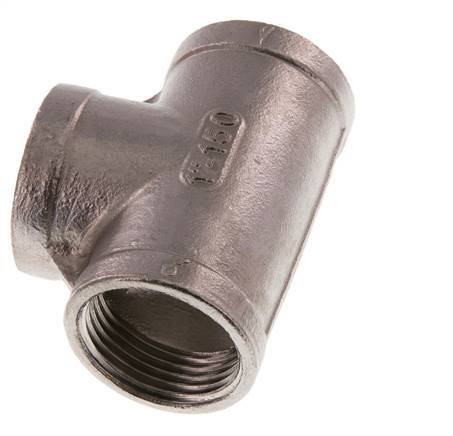 Rp 1'' Stainless steel Tee 10 Bar