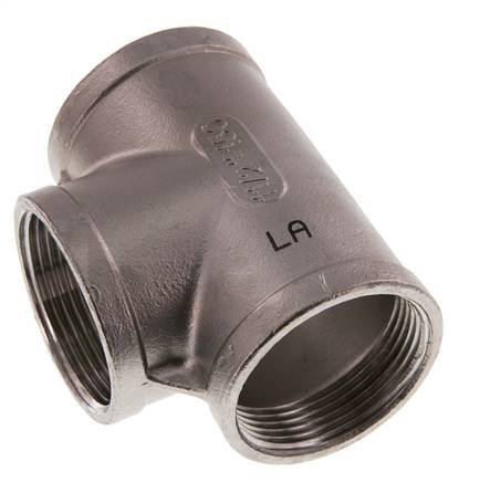 Rp 1 1/2'' Stainless steel Tee 10 Bar