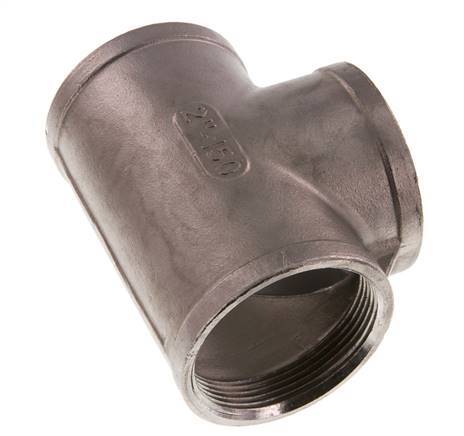 Rp 2'' Stainless steel Tee 10 Bar