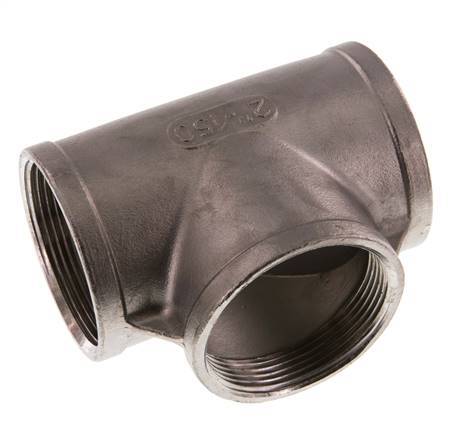Rp 2'' Stainless steel Tee 10 Bar