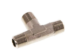 R 1/8'' Male Nickel plated Brass Tee 16 Bar [5 Pieces]