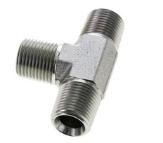 1/2'' NPT Male Zinc plated Steel Tee 210 Bar - Hydraulic