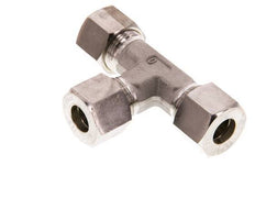 12S Stainless steel Tee Compression Fitting 630 Bar DIN 2353