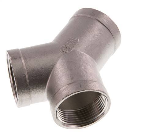 Rp 1 1/4'' Stainless steel Y-Piece 16 Bar