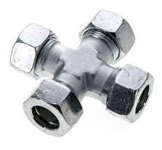 22L Zinc plated Steel Cross Cutting Ring 160 Bar DIN 2353