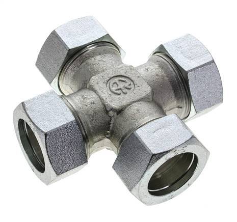 35L Zinc plated Steel Cross Cutting Ring 160 Bar DIN 2353