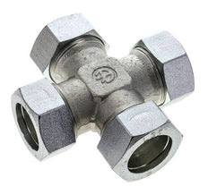35L Zinc plated Steel Cross Cutting Ring 160 Bar DIN 2353