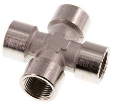 G 1/2'' FemaleNickel plated Brass Cross 16 Bar