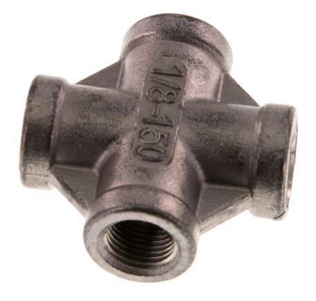 Rp 1/8'' Female Stainless steel Cross 16 Bar