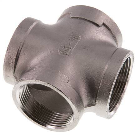 Rp 1 1/2'' Female Stainless steel Cross 16 Bar