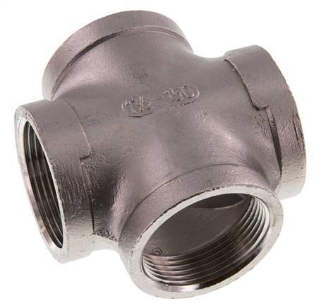Rp 1 1/2'' Female Stainless steel Cross 16 Bar