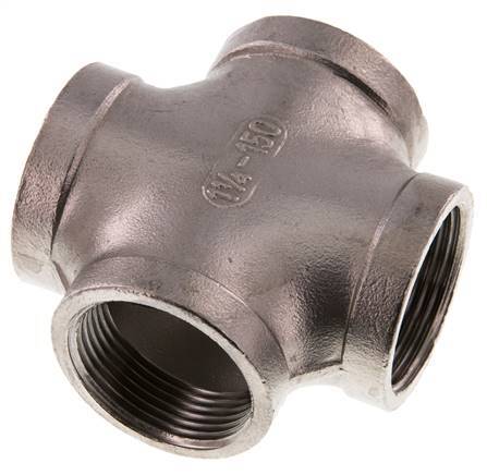 Rp 1 1/4'' Female Stainless steel Cross 16 Bar