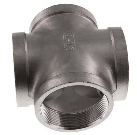 Rp 2 1/2'' Female Stainless steel Cross 16 Bar
