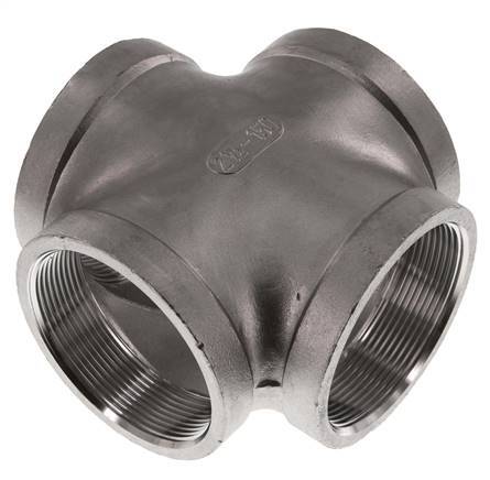 Rp 2 1/2'' Female Stainless steel Cross 16 Bar