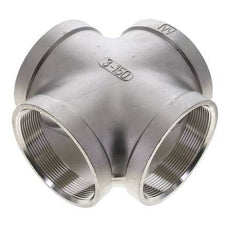 Rp 3'' Female Stainless steel Cross 16 Bar