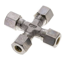 10L Stainless steel Cross Compression Fitting 315 Bar DIN 2353