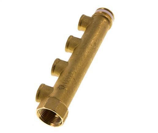 G 1'' x 4xG 1/2'' F/M/F Brass Distributor pipes 10 Bar