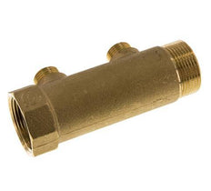 G 1 1/4'' x 2xG 1/2'' F/M/M Brass Distributor pipes 10 Bar