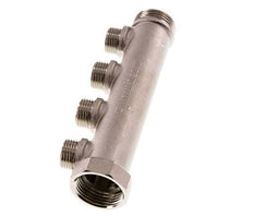 G 1'' x 4xG 1/2'' F/M/M Nickel plated Brass Distributor pipes 10 Bar