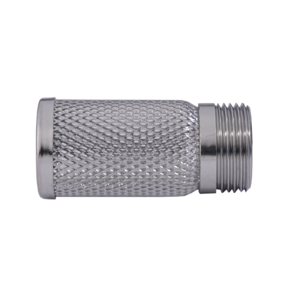 G3/8'' Stainless Steel 304 Suction Strainer 1 mm Mesh [18 Pieces]