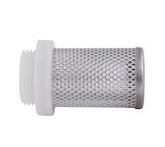 G1 1/4'' Stainless steel/Plastic Suction Strainer 1 mm Mesh [5 Pieces]