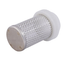 G1 1/2'' Stainless steel/Plastic Suction Strainer 1 mm Mesh [2 Pieces]