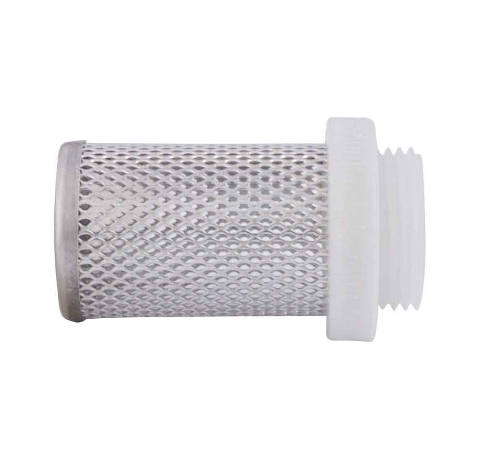 G1 1/4'' Stainless steel/Plastic Suction Strainer 1 mm Mesh [5 Pieces]