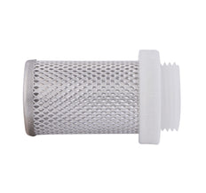 G 3/8'' Stainless steel/nylon Suction Strainer 1.2 mm Mesh [5 Pieces]