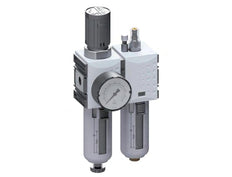 FRL 2-Part G1/4'' 1750 l/min 0.5-8.0bar/7-116psi Semi-Auto Safety Polycarbonate Futura 1