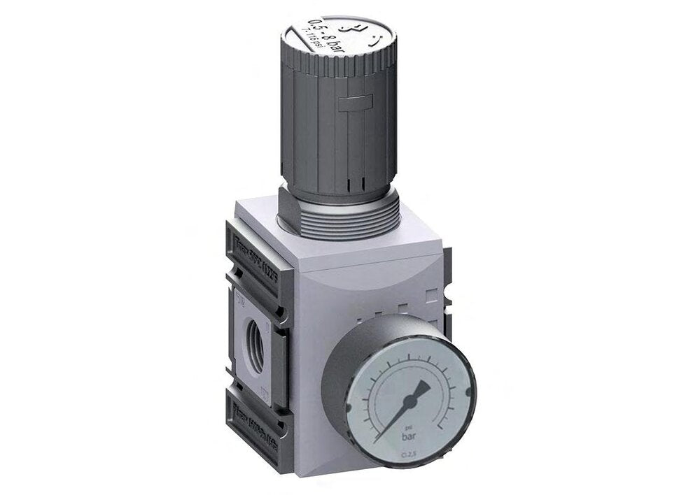 Pressure Regulator G1/2'' 5200 l/min 0.5-8.0bar/7-116psi PA Safety Futura 2