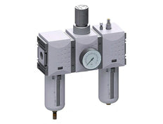 FRL 3-Part G3/4'' 12000 l/min 0.2-4.0bar/3-58psi Auto Polycarbonate Futura 4