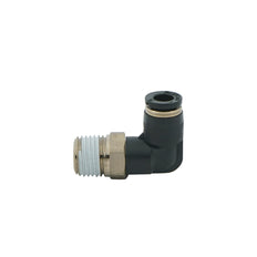 IN 6mm x OUT R1/4" Angled 1.6mm Orifice Meter-In Check Valve