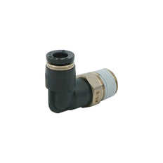 IN R1/8" x OUT 6mm Angled 0.4mm Orifice Meter-Out Check Valve