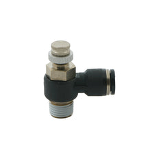 4mm - M5 Elbow Pneumatic Needle Valve